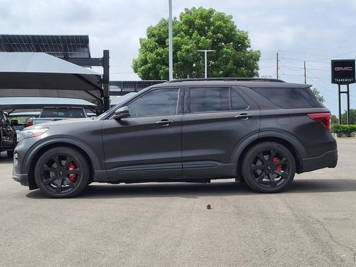 Rapid Red Metallic Tinted Clearcoat 2021 Ford Explorer ST