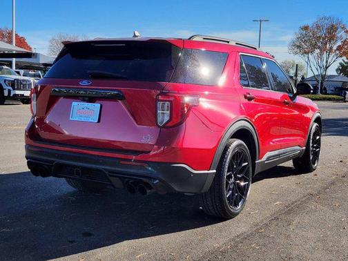 Rapid Red Metallic Tinted Clearcoat 2021 Ford Explorer ST