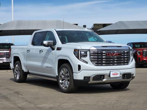 Glacier White Tricoat 2026 GMC Sierra 1500 Denali