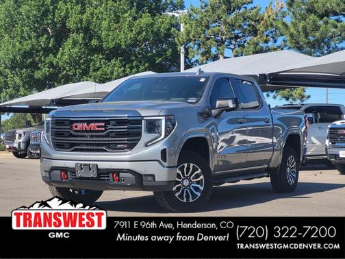 Sterling Metallic 2023 GMC Sierra 1500 AT4