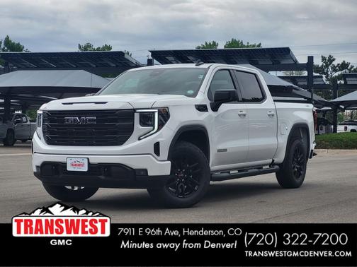 Summit White 2026 GMC Sierra 1500 Elevation