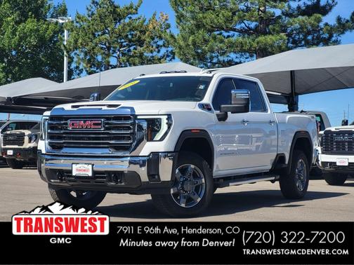 Summit White 2026 GMC Sierra 3500 SLT