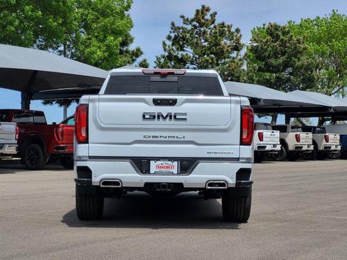 Glacier White Tricoat 2026 GMC Sierra 1500 Denali Ultimate