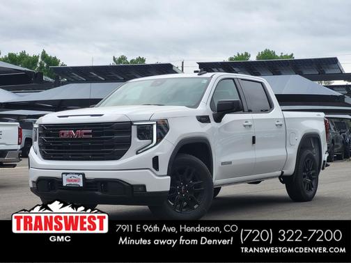 Summit White 2026 GMC Sierra 1500 Elevation