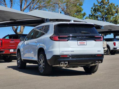 Glacier White Tricoat 2026 GMC Acadia Denali