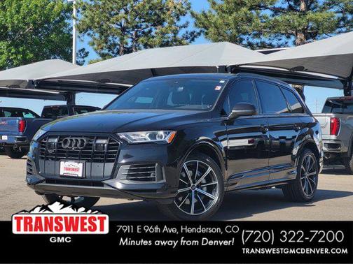 Orca Black Metallic 2020 Audi Q7 55 Premium Plus