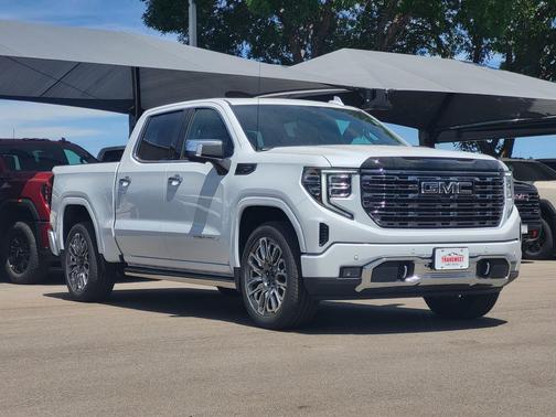 Glacier White Tricoat 2026 GMC Sierra 1500 Denali Ultimate