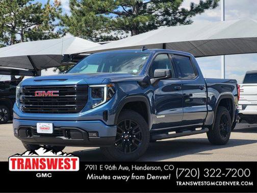 Downpour Metallic 2026 GMC Sierra 1500 Elevation