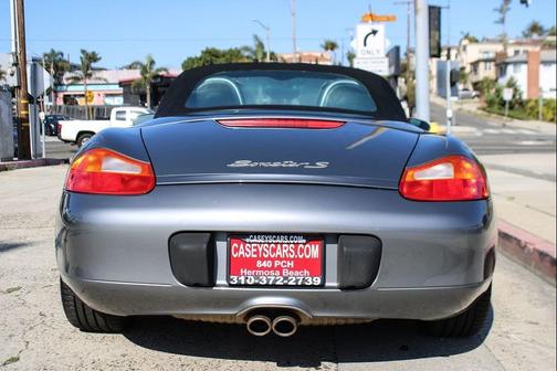 Seal Grey Metallic 2001 Porsche Boxster S