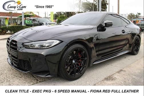 Black Sapphire Metallic 2024 BMW M4 Base
