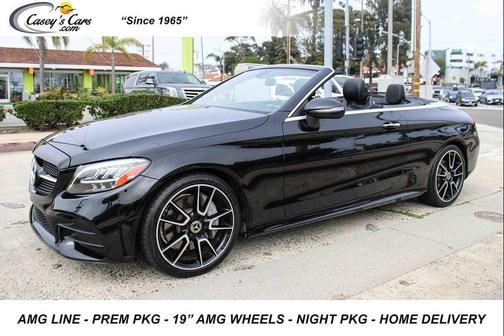 2019 Mercedes-Benz C-Class Cabriolet  AMG Line & Premium Pkg