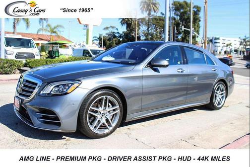 2018 Mercedes-Benz S-Class Sedan AMG Line, Premium Pkg & Driver Assist Pkg
