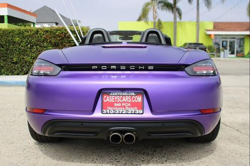 GT Silver Metallic 2019 Porsche 718 Boxster S