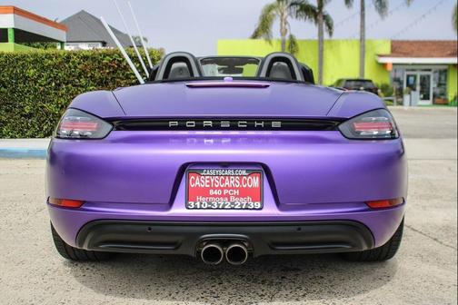 GT Silver Metallic 2019 Porsche 718 Boxster S