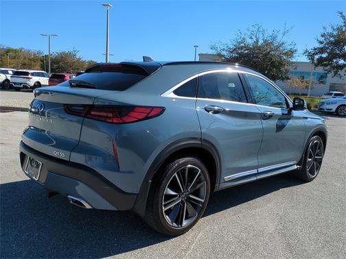 Slate Gray 2023 INFINITI QX55 ESSENTIAL