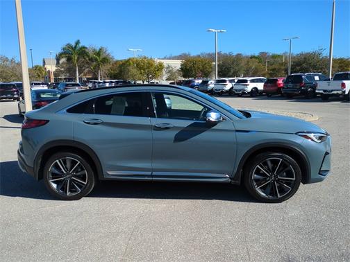 Slate Gray 2023 INFINITI QX55 ESSENTIAL