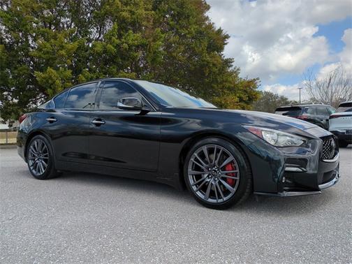 Black Opal Metallic 2023 INFINITI Q50 RED SPORT 400