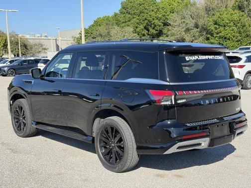 Black Obsidian 2025 INFINITI QX80 PURE