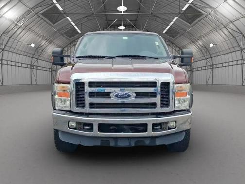 Red 2009 Ford F-250 FX4 Pickup 4D 6 3/4 ft
