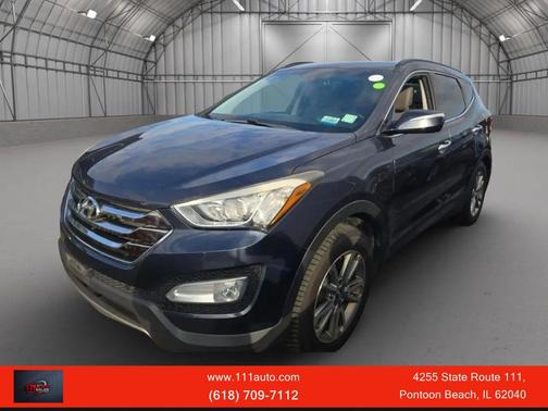 Marlin Blue 2014 Hyundai Santa Fe Sport 2.0L Turbo