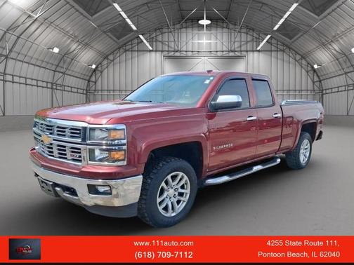 Red 2014 Chevrolet Silverado 1500 2LT