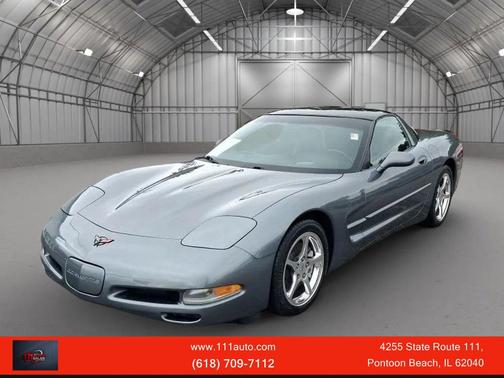 Medium Spiral Gray Metallic 2004 Chevrolet Corvette Base