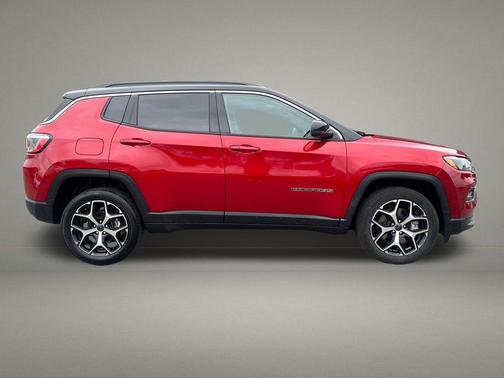 Red Hot Pearlcoat 2025 Jeep Compass Limited