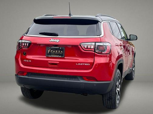 Red Hot Pearlcoat 2025 Jeep Compass Limited