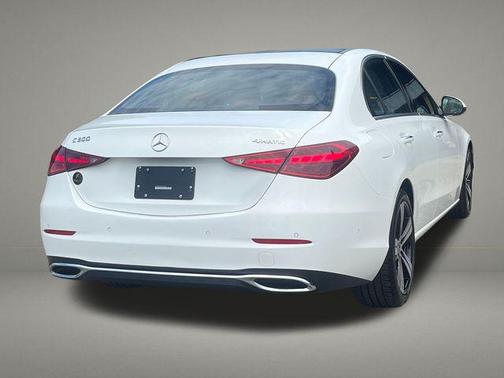 White 2025 Mercedes-Benz C-Class C 300 4MATIC