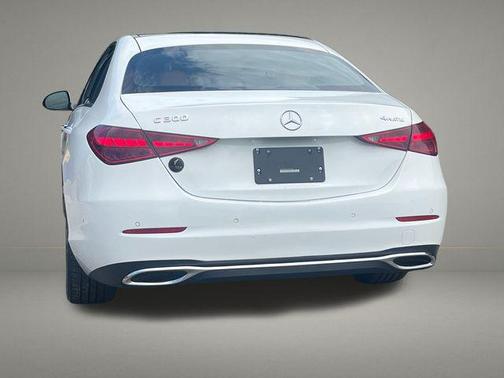 White 2025 Mercedes-Benz C-Class C 300 4MATIC