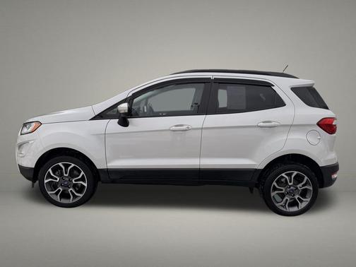 White Platinum Clearcoat Metallic 2018 Ford EcoSport SE