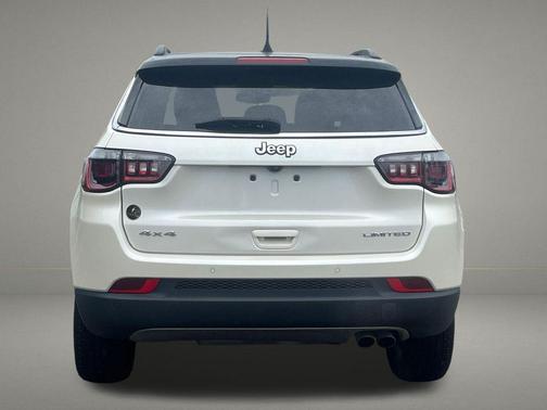Pearl White Tri-Coat 2021 Jeep Compass Limited