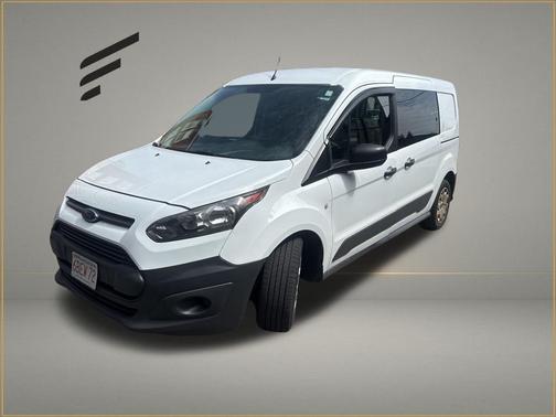 Frozen White 2017 Ford Transit Connect XL