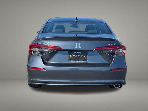 Gray 2022 Honda Civic Sport