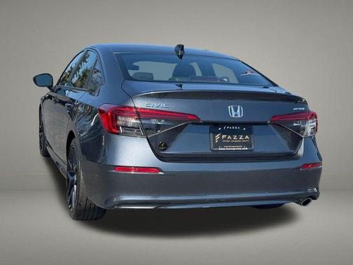 Gray 2022 Honda Civic Sport