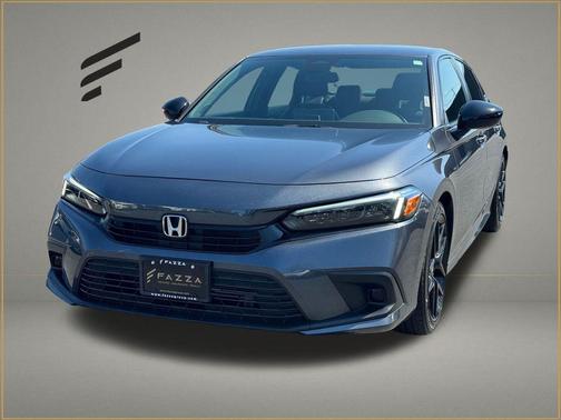 Gray 2022 Honda Civic Sport