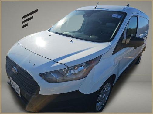 Frozen White 2022 Ford Transit Connect XL Cargo Van