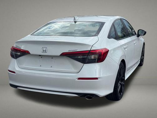 Platinum White Pearl 2023 Honda Civic Sport