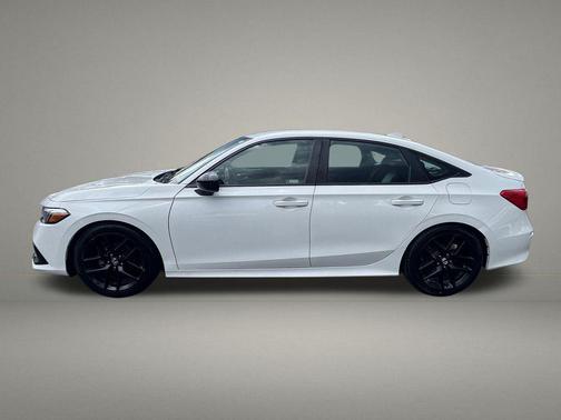 Platinum White Pearl 2023 Honda Civic Sport