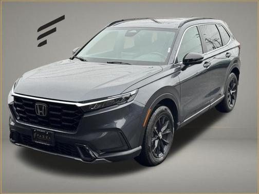 Gray 2025 Honda CR-V Hybrid Sport AWD