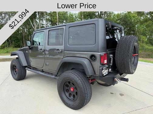 Granite Crystal Metallic Clearcoat 2017 Jeep Wrangler Unlimited Sport