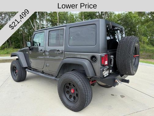 Granite Crystal Metallic Clearcoat 2017 Jeep Wrangler Unlimited Sport