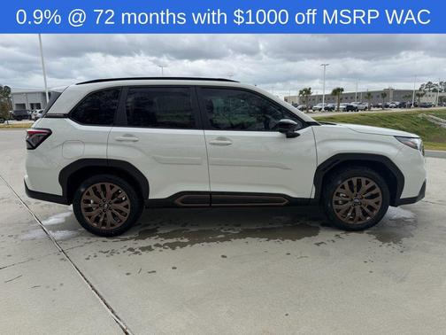 Crystal White Pearl 2026 Subaru Forester Sport
