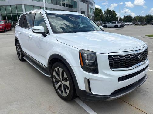 Glacial White Pearl 2021 Kia Telluride EX