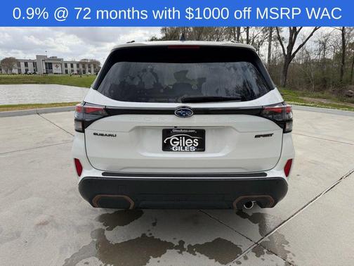 Crystal White Pearl 2026 Subaru Forester Sport