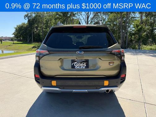 Autumn Green Metallic 2026 Subaru Forester Wilderness