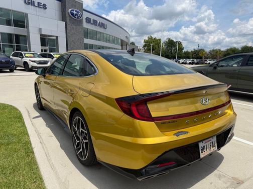 Glowing Yellow 2021 Hyundai SONATA N Line
