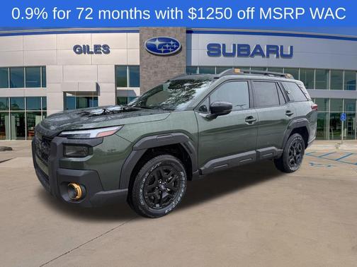 Deep Emerald Green Pearl 2026 Subaru Outback Wilderness