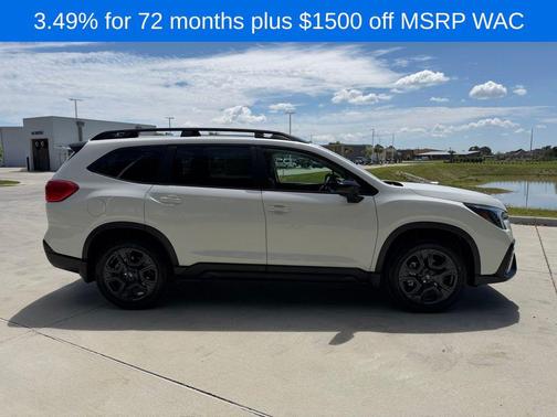 Crystal White Pearl 2026 Subaru Ascent Onyx Edition Touring 7-Passenger