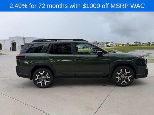 Deep Emerald Green Pearl 2026 Subaru Outback Touring XT